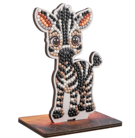 CrystalArt - Wildlife Buddies - Zebra - Modern Brands Australia