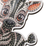 CrystalArt - Wildlife Buddies - Zebra - Modern Brands Australia