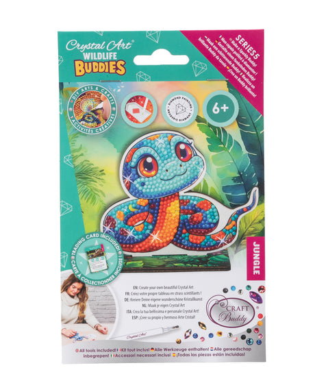 CrystalArt - Wildlife Buddies - Snake - Modern Brands Australia