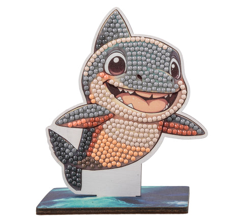 CrystalArt - Wildlife Buddies - Shark - Modern Brands Australia