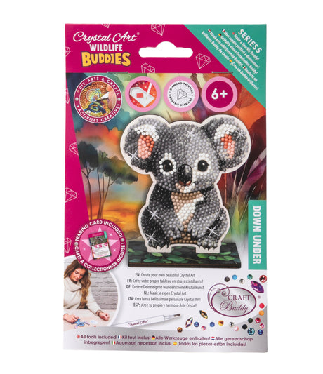 CrystalArt - Wildlife Buddies - Koala - Modern Brands Australia