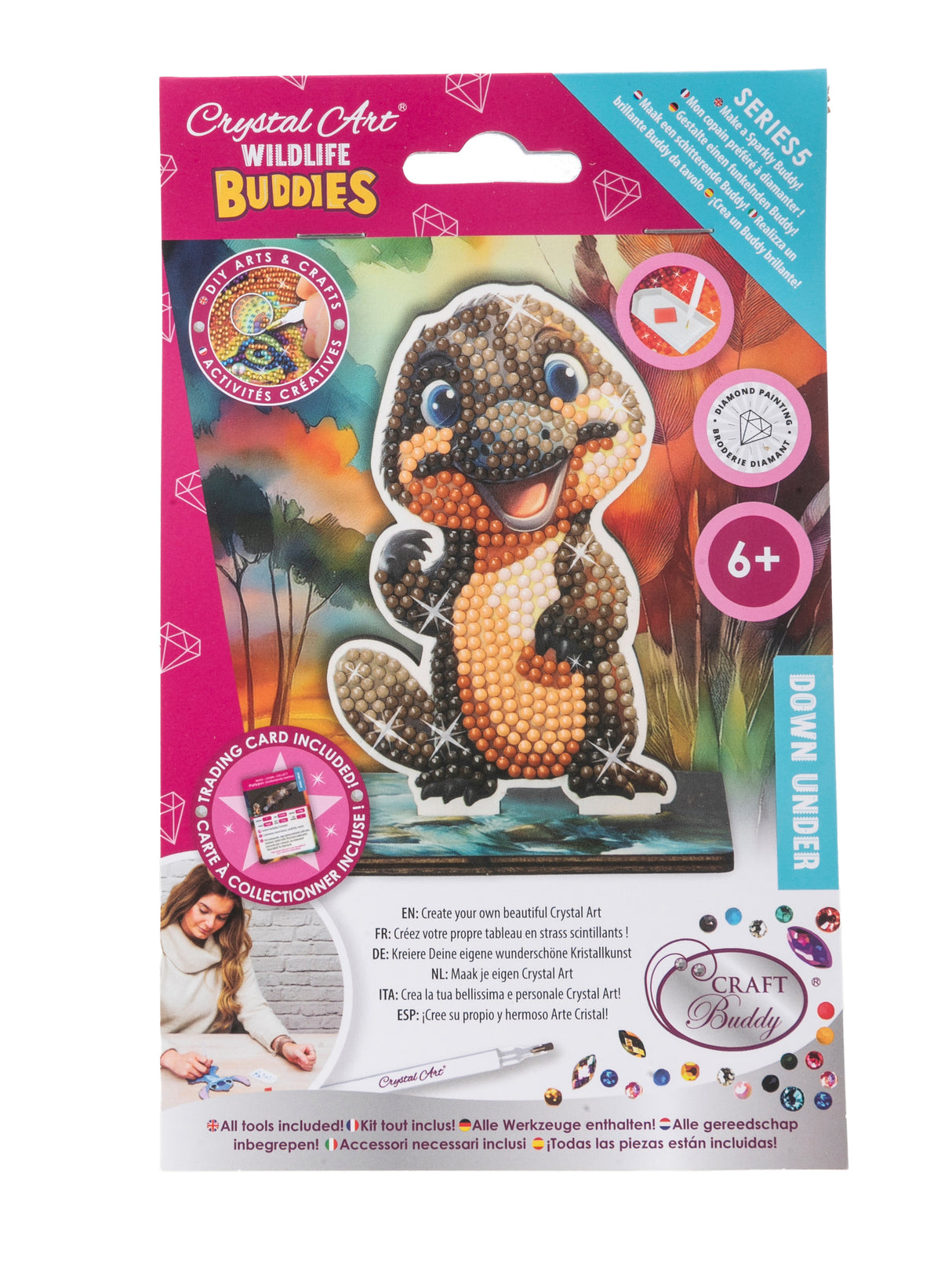CrystalArt - Wildlife Buddies - Platypus - Modern Brands Australia