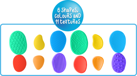 Textured Calming Stones Set - Educational Vantage