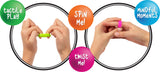 Textured Fidget Rings Set - Educational Vantage