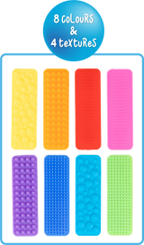 Textured Fidget Strips Set - Educational Vantage
