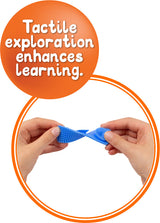 Textured Fidget Strips Set - Educational Vantage