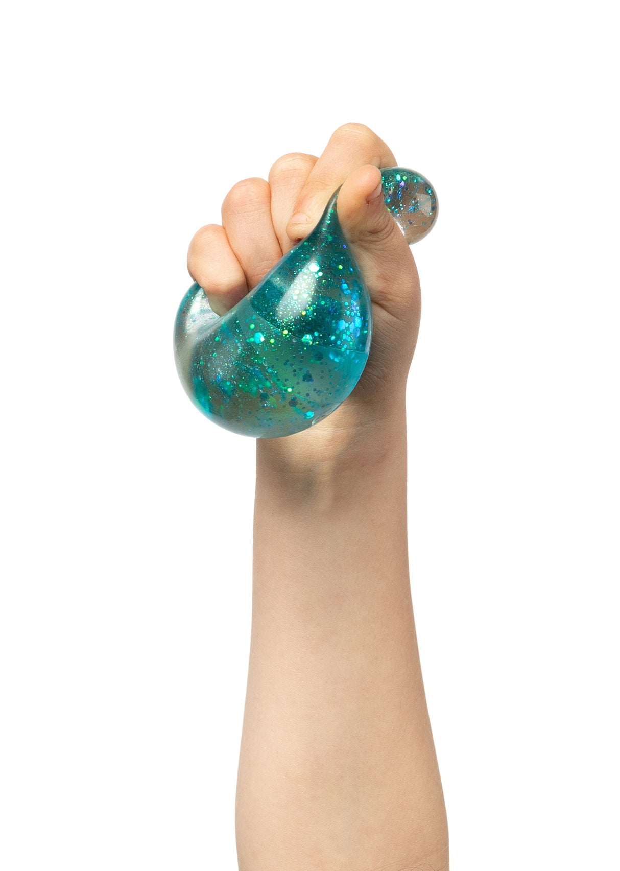 Galaxy Glitter Balls Orange - Educational Vantage
