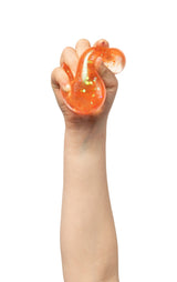Galaxy Glitter Balls Orange - Educational Vantage
