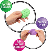 Textured Calming Pastel Shapes & Stones - Educational Vantage