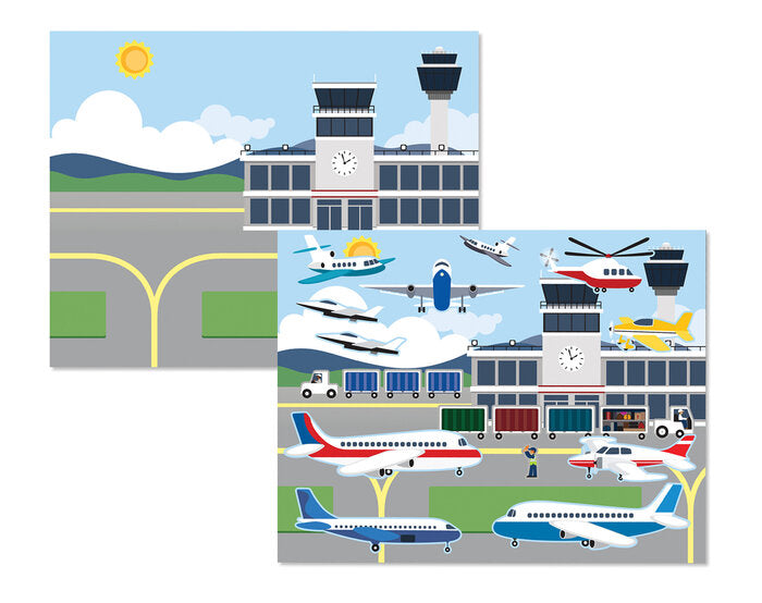 Melissa & Doug - Reusable Sticker Pad - Vehicles