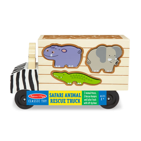 M&D - Animal Rescue Shape Sorting truck - Modern Brands Australia