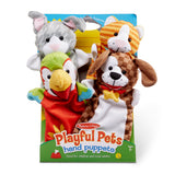 Melissa & Doug - Hand Puppets - Playful Pets