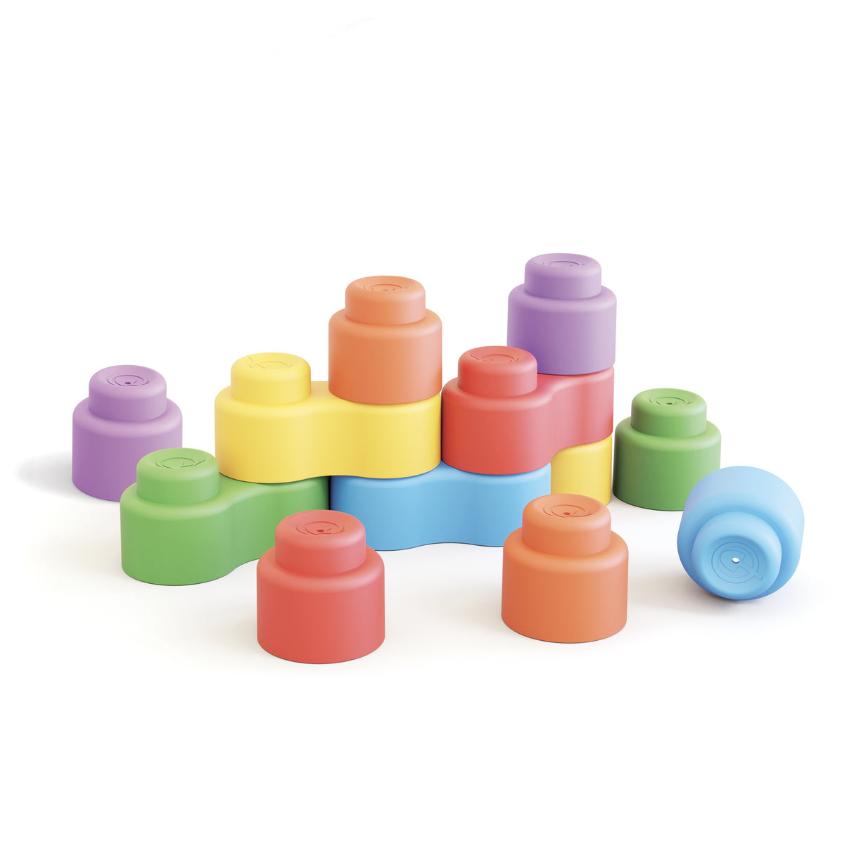 Quercetti - Momy Soft Blocks 12 Pieces