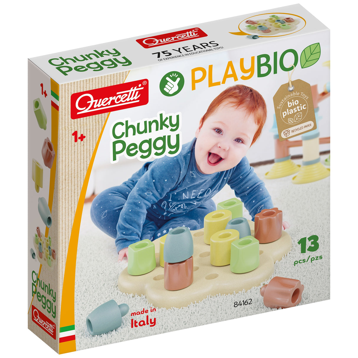Quercetti - Play Bio Chunky Peggy