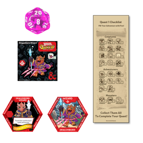 D&D Questers Wave 1 Adventures Assortment