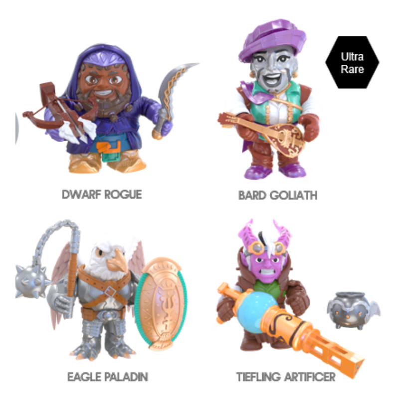 D&D Questers Wave 1 Adventures Assortment