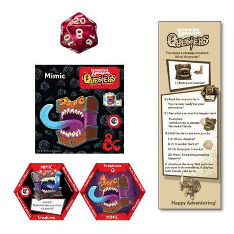D&D Questers Wave 1 Creatures Assortment