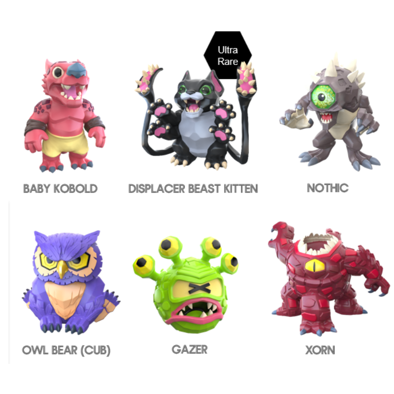 D&D Questers Wave 1 Creatures Assortment