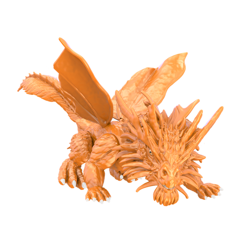 Dungeons & Dragons Questers WAVE 1 MONSTERS Gold Dragon