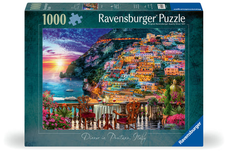 Ravensburger Dinner in Positano Italy Puzzle 1000 Pieces - Modern Brands Australia