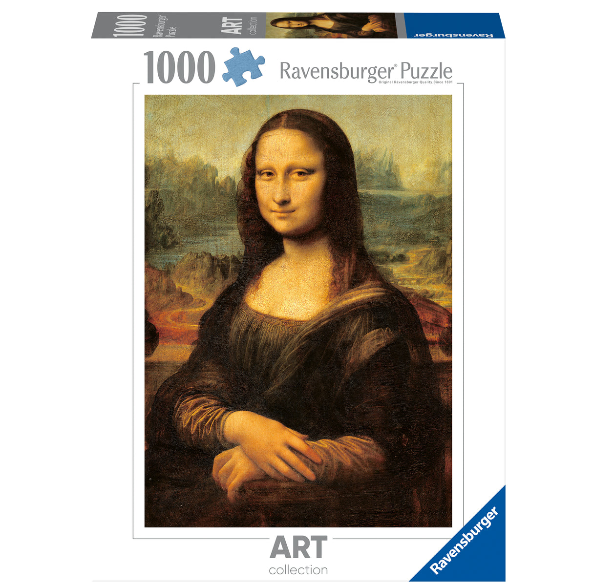 Ravensburger - Leonardo Da Vinci Mona Lisa Puzzle 1000 Pieces