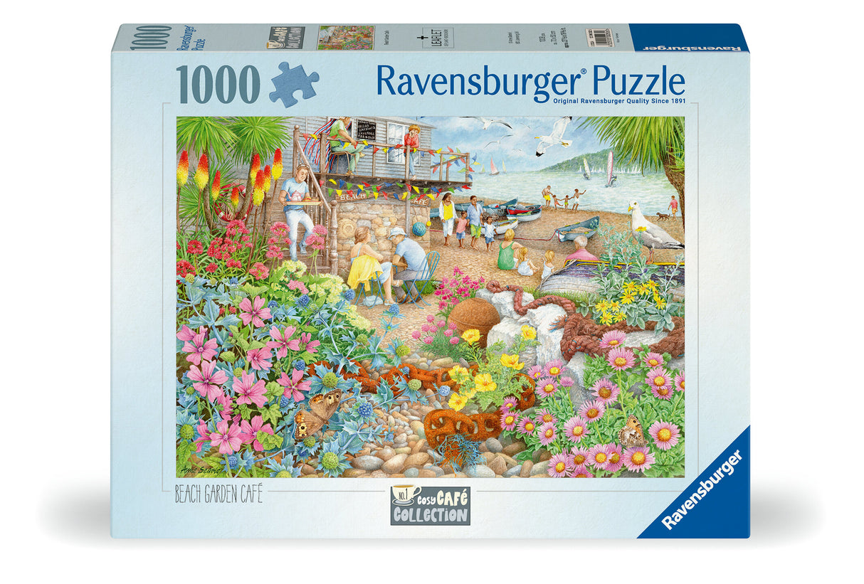 Ravensburger - Beach Garden Cafe Puzzle 1000 Pieces - Modern Brands Australia