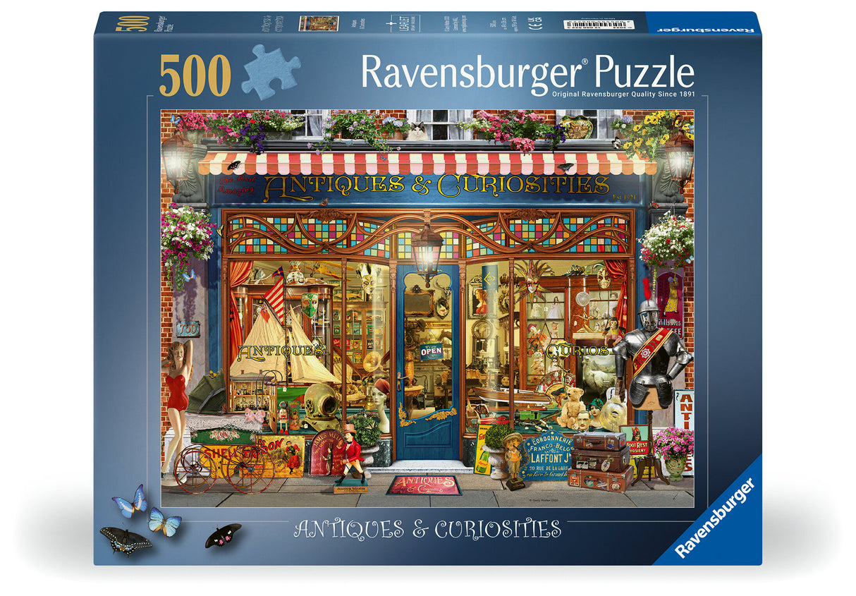 Ravensburger - Antiques & Curiosities Puzzle 500 Pieces - Modern Brands Australia