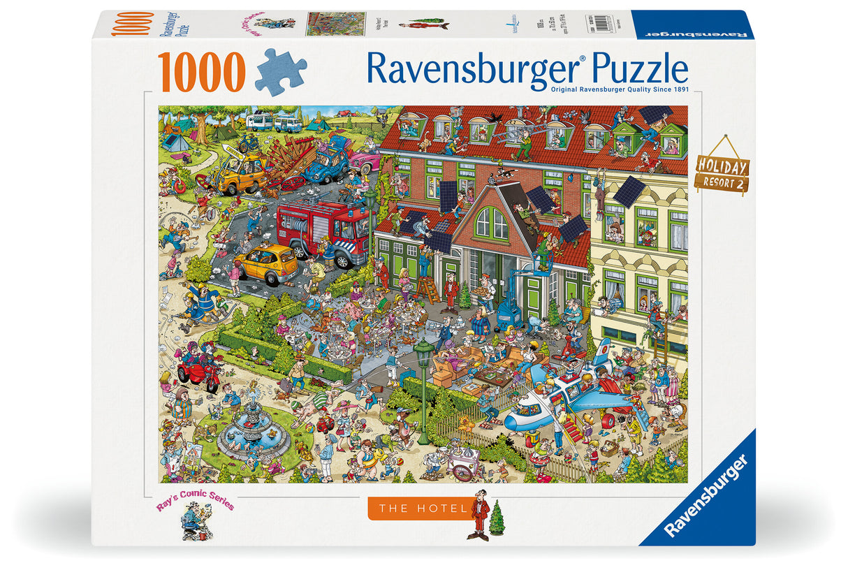 Ravensburger - Holiday Resort 2 the Hotel Puzzle 1000 Pieces - Modern Brands Australia
