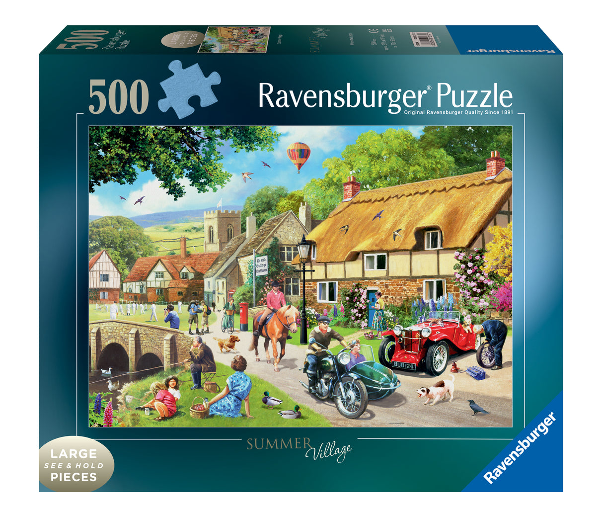 Ravensburger - Summer Village Puzzle 500 Pieces