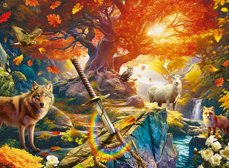 Ravensburger - Excalibur Forest Puzzle 500 Pieces