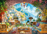Ravensburger - Mediterranean Terrace View Puzzle 1000 Pieces