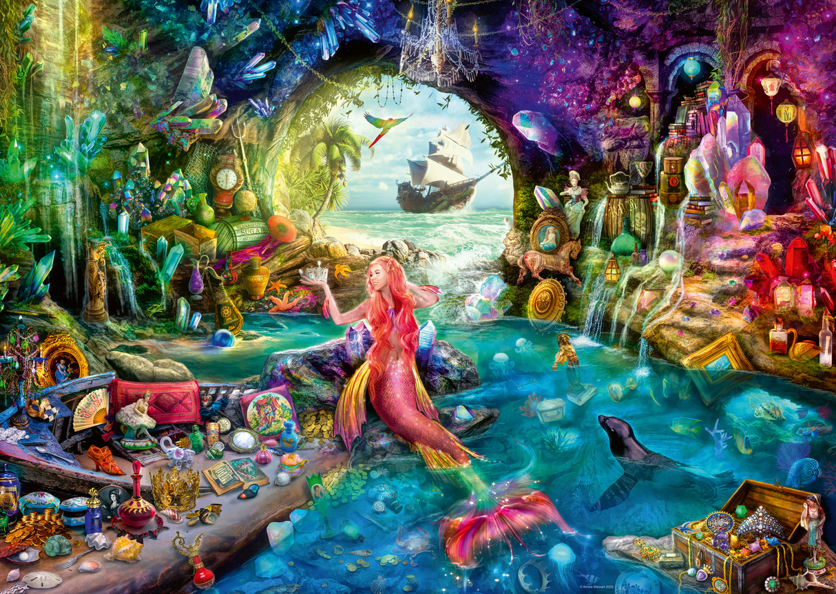 Ravensburger - Mermaid's Treasure Puzzle 1000 Pieces