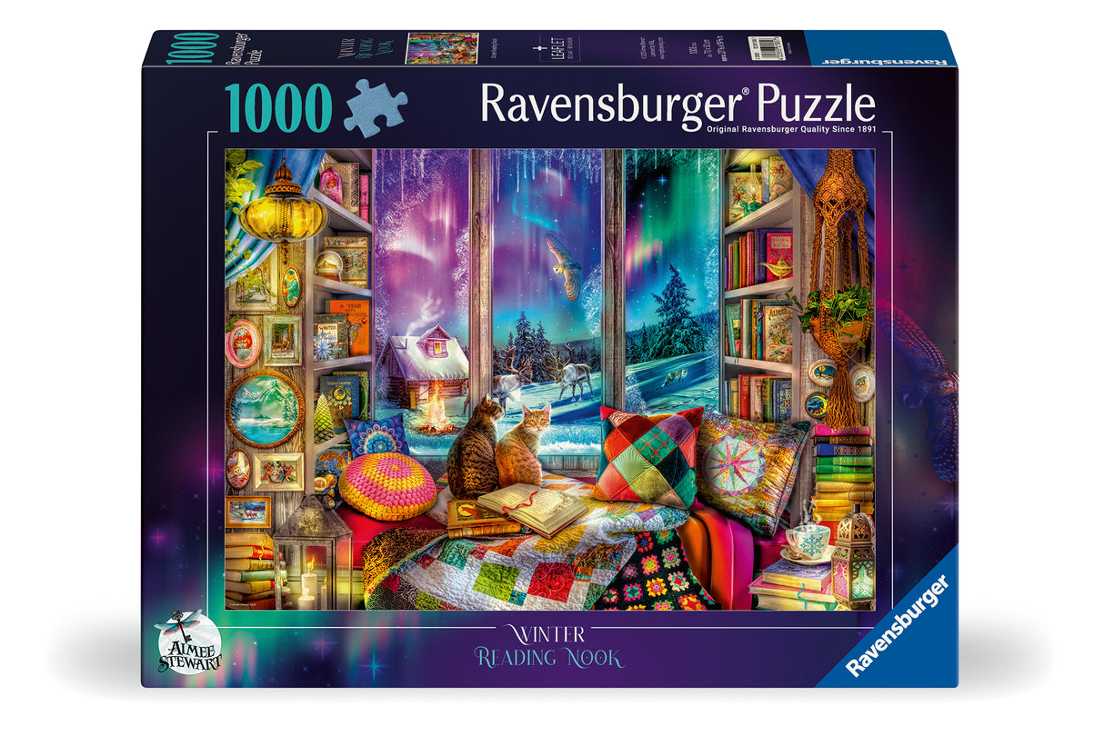 Ravensburger - The Winter Reading Nook Puzzle 1000 Pieces
