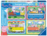 Ravensburger - Peppa Pig Bumper Pack Puzzle 4x42 Pieces