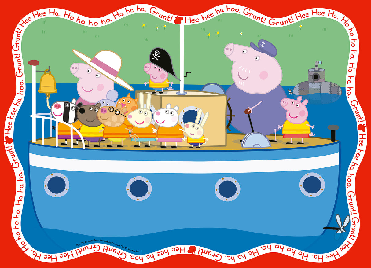 Ravensburger - Peppa Pig Bumper Pack Puzzle 4x42 Pieces
