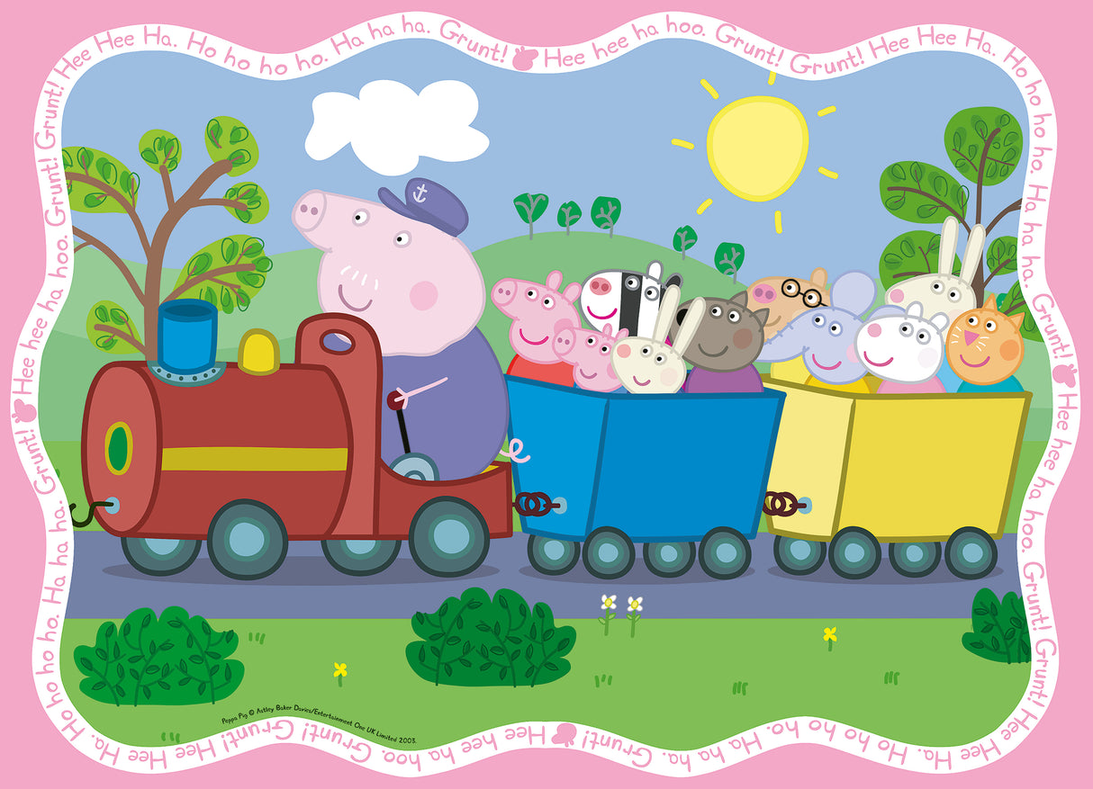 Ravensburger - Peppa Pig Bumper Pack Puzzle 4x42 Pieces