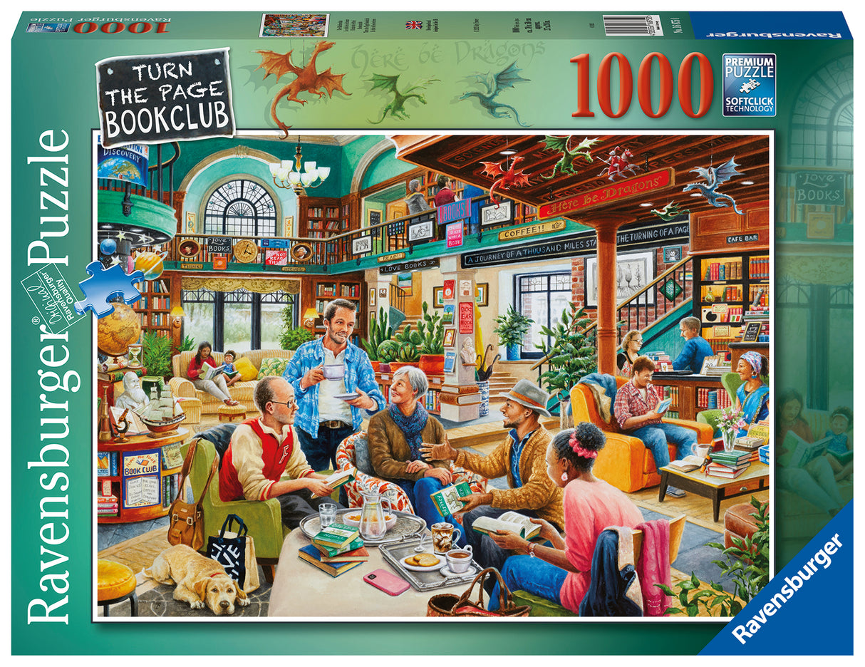Ravensburger - Turn the Page Bookclub Puzzle 1000 Piece