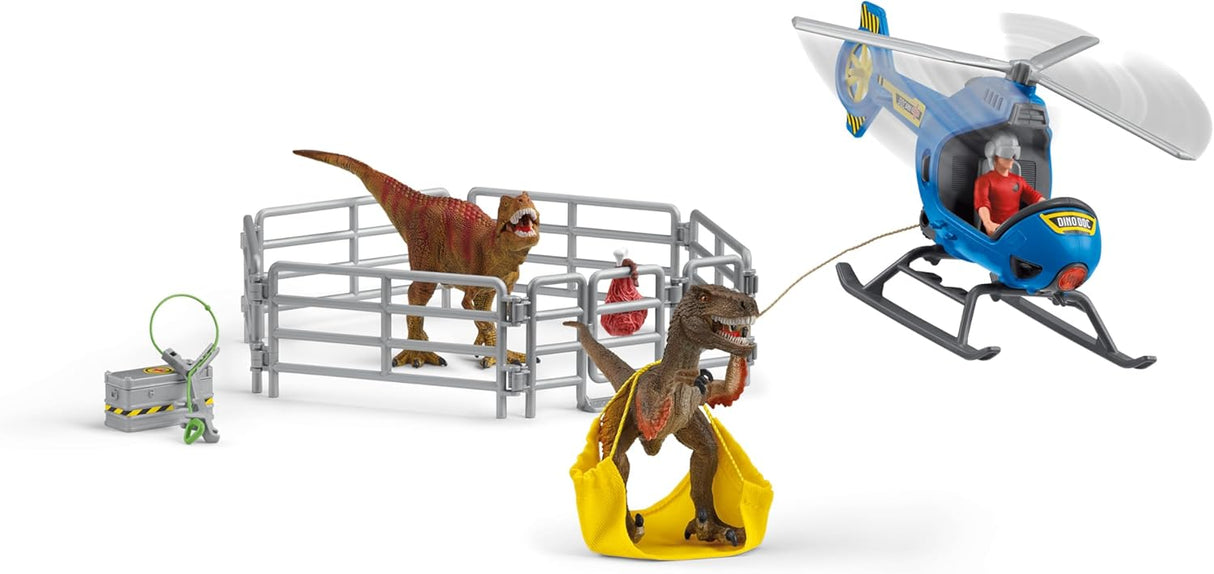 Schleich - Dino Helicopter Rescue - Modern Brands Australia