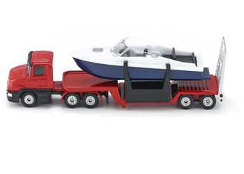 Siku - Low Loader with Boat - Modern Brands Australia