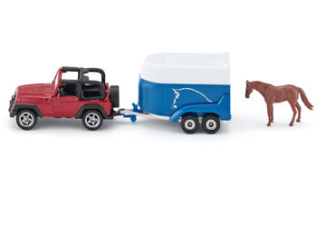 Siku - Jeep with Horse Trailer - Modern Brands Australia