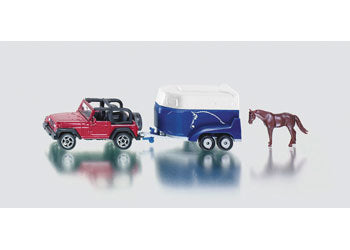 Siku - Jeep with Horse Trailer - Modern Brands Australia