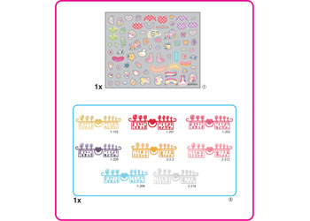 Aquabeads - Nail Refill Kit - Hearts - Modern Brands Australia