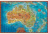 BOpal - Down Under Giant Map 300pc - Modern Brands Australia