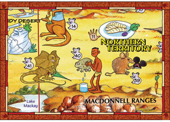 BOpal - Down Under Giant Map 300pc - Modern Brands Australia