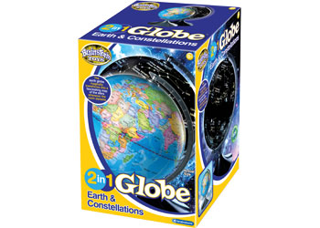 Brainstorm - 2 in 1 Globe Earth and Constellations - Modern Brands Australia