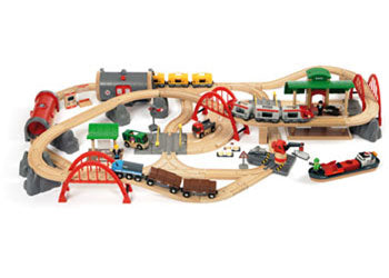 BRIO - Deluxe Railway Set 87 pieces - Modern Brands Australia