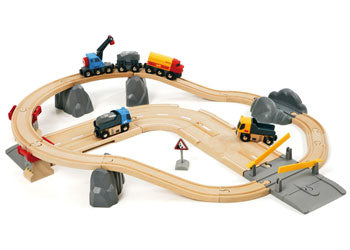 BRIO - Rail & Road Loading Set 32 pieces - Modern Brands Australia