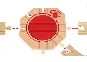 BRIO - Mechanical Turntable - Modern Brands Australia
