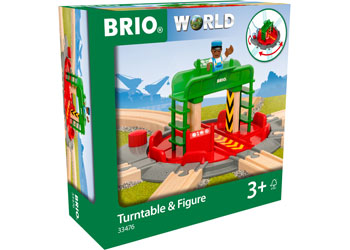 BRIO - Turntable & Figure 2 pieces - Modern Brands Australia
