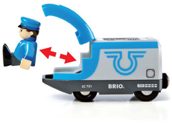 BRIO - Travel Battery Train 3 pieces - Modern Brands Australia